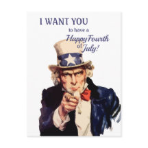 アメリカズアンクルサムハッピー7月4日