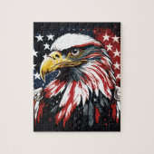 アメリカズイーグル威厳のあるー ジグソーパズル (縦)