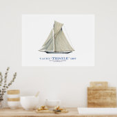 アメリカズカップヨットティスル,トニー・フェルナンデス ポスター (キッチン)