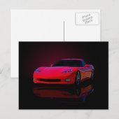 アメリカズスポーツカー ポストカード (正面/裏面)