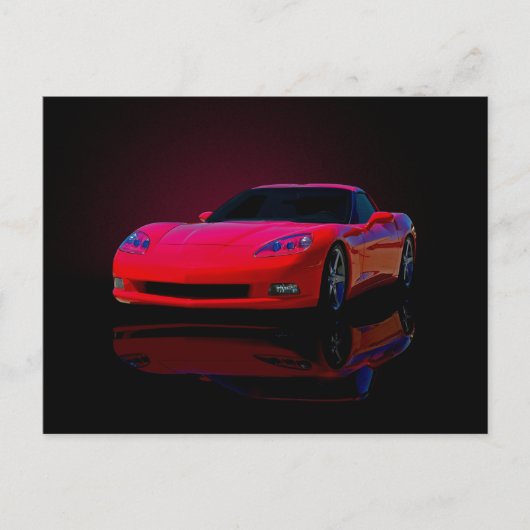 アメリカズスポーツカー ポストカード (正面)