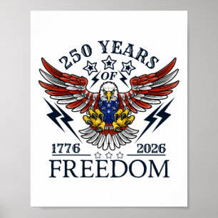 アメリカズセミクンセンテニアル250th Anniversary Com ポスター