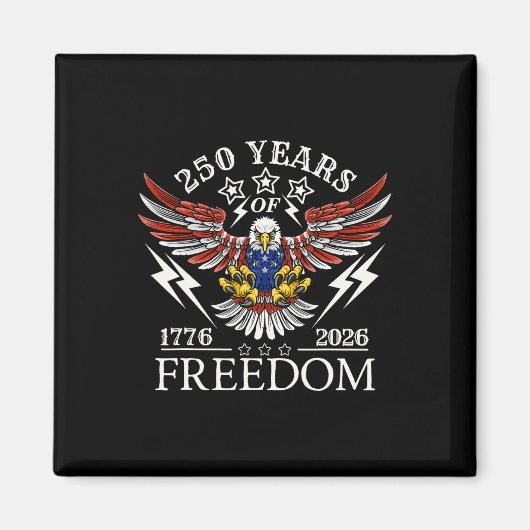 アメリカズセミクンセンテニアル250th Anniversary Com マグネット (正面)