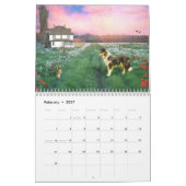 アメリカズファームコリー カレンダー (2月 2027)