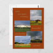 アメリカズファームランズ2枚写真はがき ポストカード (正面/裏面)