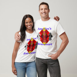 アメリカズブラベハート – コバルト Tシャツ