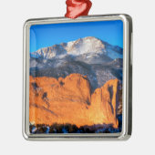 アメリカズマウンテンアットサンライズ メタルオーナメント (左)