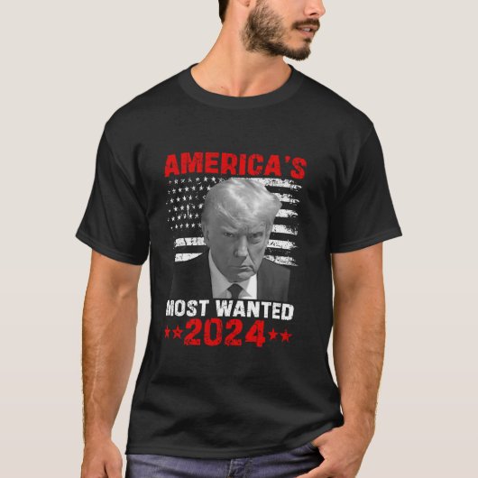 アメリカズマストウォッチドトランプ2024 Tシャツ (正面)