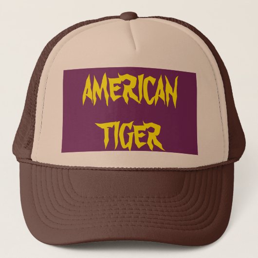 アメリカタイガートラック帽 キャップ (正面)
