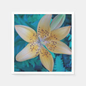 アメリカタイガーリリー スタンダードカクテルナプキン (正面)