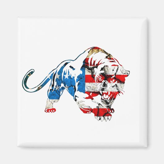 アメリカタイガー マグネット (正面)