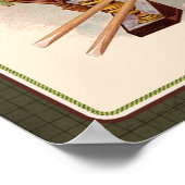 アメリカチャンピオンズビリヤードヴィンテージシガーラベル ポスター (角)