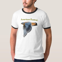 アメリカチョウゲンボウのリングTシャツ Tシャツ