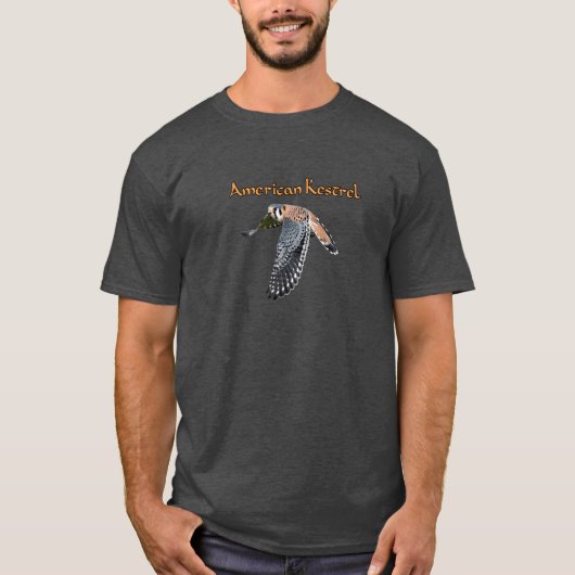アメリカチョウゲンボウTシャツ Tシャツ (正面)