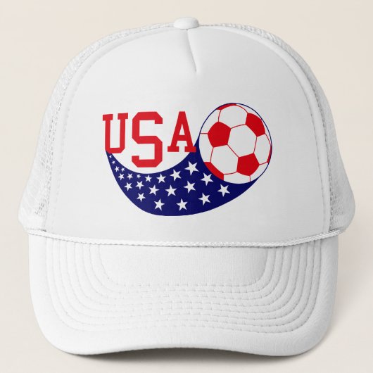 アメリカチーム サッカーボール キャップ (正面)