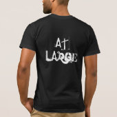 アメリカッコいいカのパパ Tシャツ (裏面)