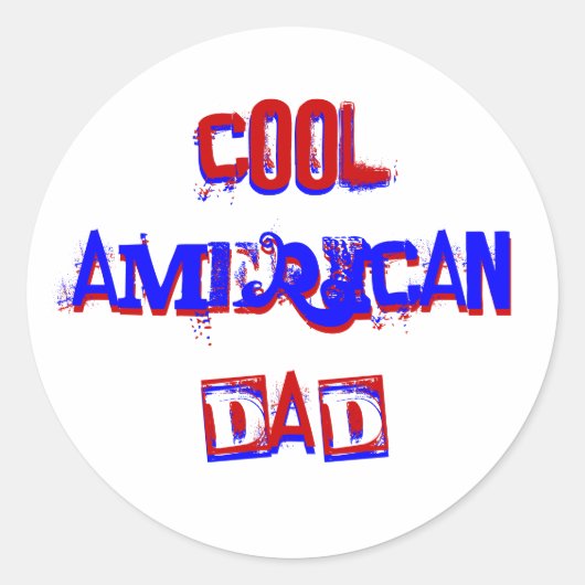 アメリカッコいいカパパI ラウンドシール (正面)