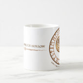 アメリカツガの空のマグのオオカミ コーヒーマグカップ (中央)