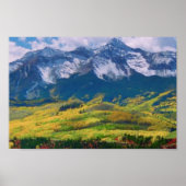 アメリカツリーラインオリンピック国立公園山 ポスター (正面)