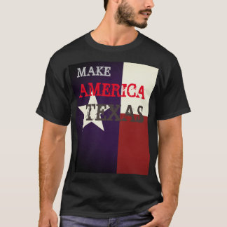 アメリカテキサス州を作って下さい Tシャツ