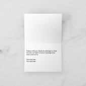 アメリカテーマサンキューカード サンキューカード (内部)