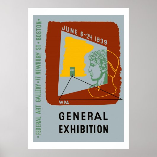 アメリカデザイン展ボストン ポスター (正面)