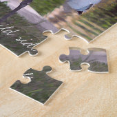 アメリカトキコウの歩く ジグソーパズル (側面)