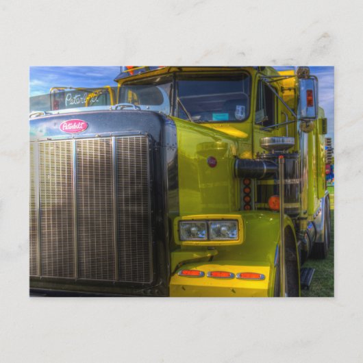 アメリカトラック ポストカード (正面)