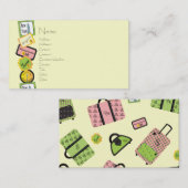 アメリカトラベルデザイン 名刺 (正面/裏面)