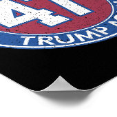 アメリカトランプ再び47 ポスター (角)
