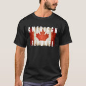 アメリカトランプ難民カナダ Tシャツ (正面)
