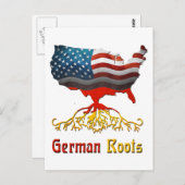 アメリカドイツルーツポストカード ポストカード (正面/裏面)