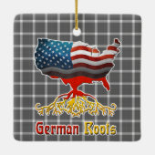 アメリカドイツルーツ セラミックオーナメント (裏面)