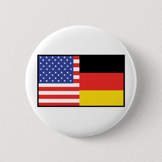 アメリカドイツ 缶バッジ (正面)