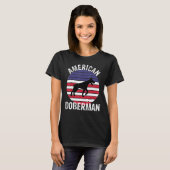 アメリカドバーマン Tシャツ (正面フル)
