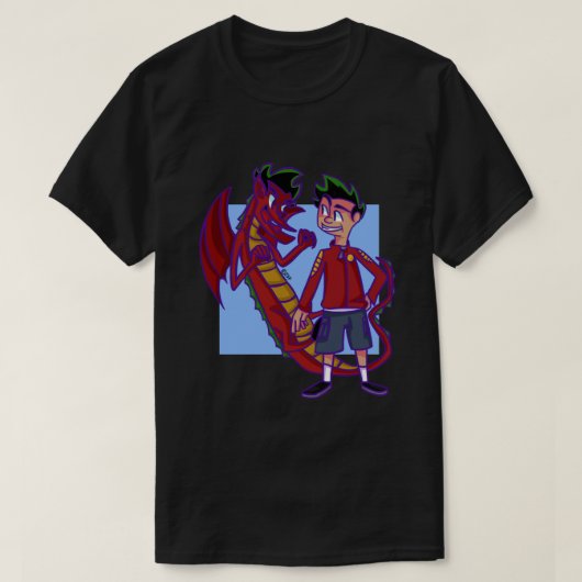 アメリカドラゴンジェイク長.png tシャツ (デザイン正面)
