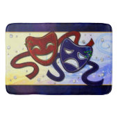 アメリカドラマコメディ&悲劇 バスマット (正面)