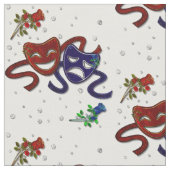 アメリカドラマコメディ&悲劇 ファブリック (クローズアップ)