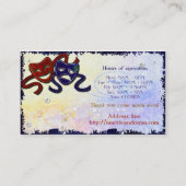 アメリカドラマコメディ&悲劇 名刺 (裏面)