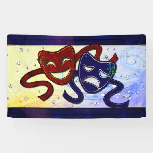 アメリカドラマコメディ&悲劇 横断幕 (横)