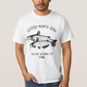 アメリカナマズ月間 Tシャツ (正面)