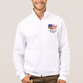 アメリカナース。愛国的な Tシャツ