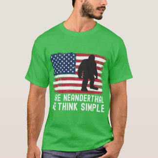 アメリカネアンデルタール誇りを持ったタール Tシャツ