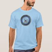 アメリカネイビーメンズキャンバス長袖 Tシャツ (正面)