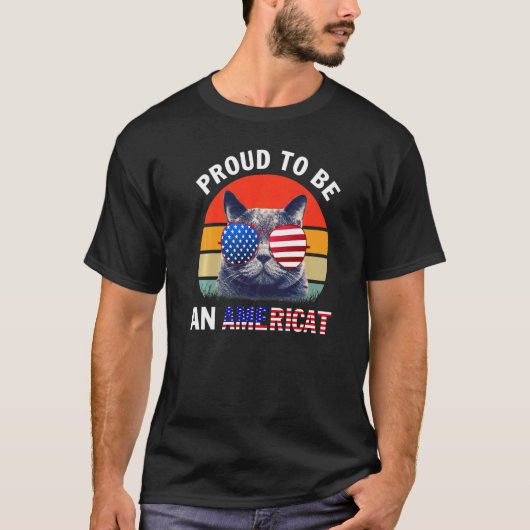 アメリカネコ 4th tシャツ (正面)