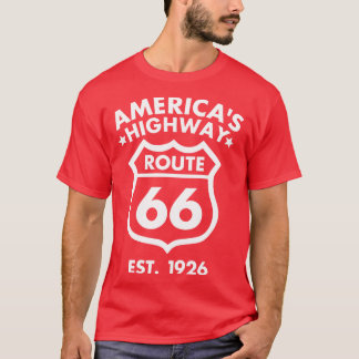 アメリカハイウェイルート66 Tシャツ