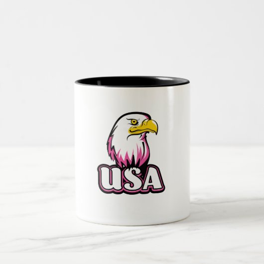 アメリカハクトウワシ ツートーンマグカップ (中央)