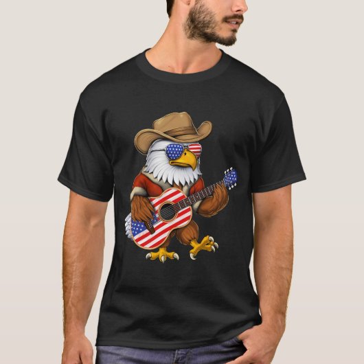 アメリカハクトウワシ Tシャツ (正面)