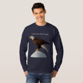アメリカハクトウワシTシャツ Tシャツ (正面フル)
