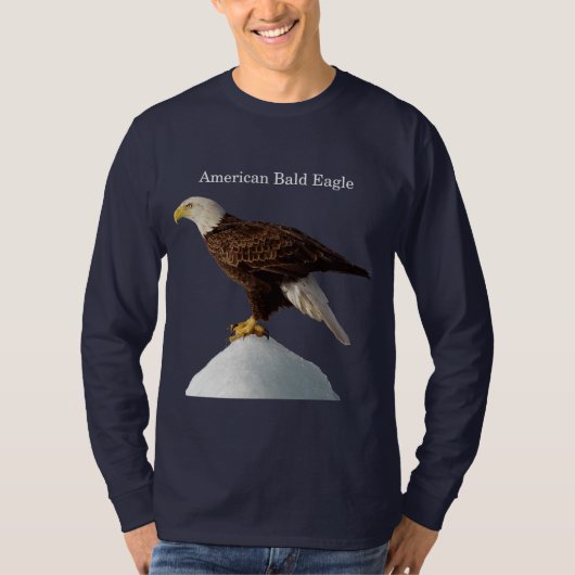 アメリカハクトウワシTシャツ Tシャツ (正面)